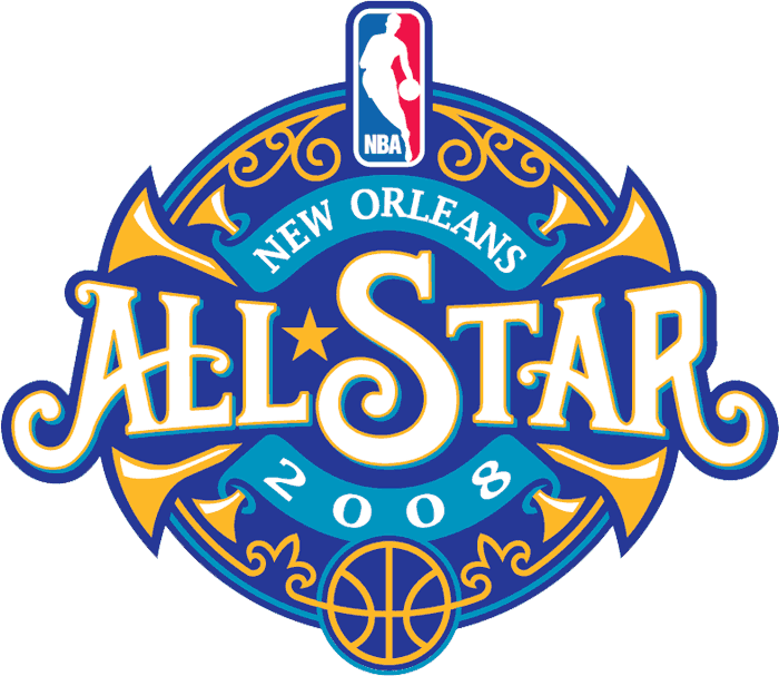 NBA All-Star Game 2008 Primary Logo iron on transfers for T-shirts